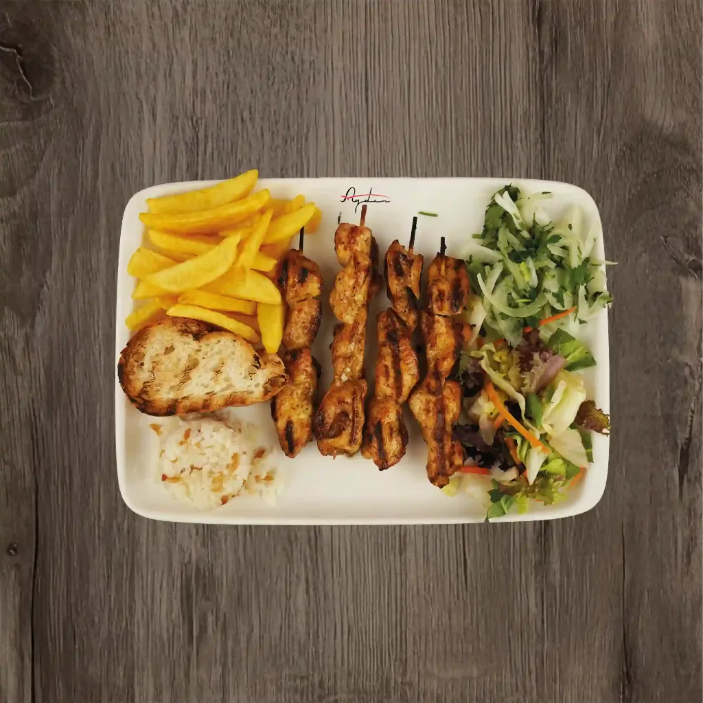 Tavuk Şiş Menü